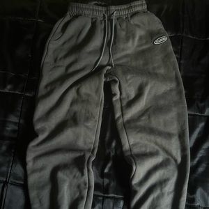Gray Scrunch Sweats